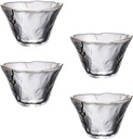 UPKOCH 4pcs Japanese-Style Sake Saki Cup Set, 2 Oz Glass Sake Cups Set，Clear Glasses Universal Drinking bottle for Cold and Hot, Tea, and Other Beverages, Ideal for Home and Restaurant Use