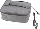 Hztyyier Mini Heated Lunch Bag, USB Portable Food Warmer Box, Electric Warmer Heater Lunch Box for Office Travel Gym