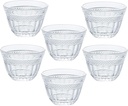 ADERIA F-70455 Shonai Craft Sake Cup Clear, 2.1 fl oz (55 ml), Mini Glass, 6 Pieces, Made in Japan