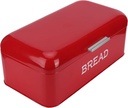 European Red Bread Box for Convenient Bread Storage in Home Kitchens and Bakeries