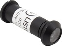 Stone Harbor Hardware UL-Rated Door Viewer, 160 Degrees, 1/2" Bore Hole, Adjusts from 1-3/8" to 2-1/4", Matte Black