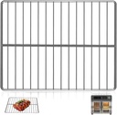 GCQ Air Fryer Accessories for Emeril Lagasse 26 QT Extra Large Air Fryer, 12.5''*11.5'' Stainless Steel Air Fryer Wire Rack Roasting Steamer Grill Racks Replacement Parts