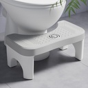 Squatting Toilet Stool for Adults, 7 Inch Poop Stool Squat Adult, Non-Slip Potty Stool for Pooping, Portable Toilet Step Foot Rest for Bathroom