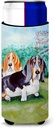 Basset Hound Double Trouble Ultra Beverage Insulators for slim cans