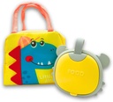 Kids Lunch Box Set – Insulated Dinosaur Lunch Bag & Toddler Bento Box – Leakproof, Stackable, Microwave & Dishwasher Safe – Kids Lunchbox for School, Travel & Daycare – Loncheras Para Niños (Dinosaur)