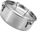 GLEAVI Stainless Steel Round Steamer Basket Handles Food Steamer for Cooking 10-Inch Kitchenware for Vegetables and Desserts Dishwasher Safe for Home and Pressure Cooking