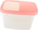 Alipis 10kg Sealed Rice Storage Bin Plastic Grain Storage Bin Food Container Random Style