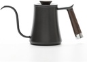 Stainless Steel Long Spout Pour Over Coffee Kettle for Home Use-Black