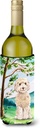 Caroline's Treasures CK2019LITERK Under The Tree Goldendoodle Wine Bottle Hugger Bottle Cooler Sleeve Hugger Machine Washable Collapsible Insulator Beverage Insulated Holder