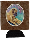 Caroline's Treasures 7233CC Great Dane and Puppy Can or Bottle Hugger Cooler Washable Drink Sleeve Collapsible Beverage Insulated Holder, Can Hugger, Multicolor