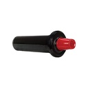 Dispense-Rite SLR-2S Interchangeable Baffle ABS Plastic Cup Dispenser, in-Counter One Size Fits All, 6 oz. to 44 oz. Cups, 2 Spring, 17" Length, Black Polystyrene, 21-1/4" H x 5-1/2" W x 20-1/4" D