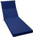 idee-home Chaise Lounge Cushions Outdoor, Lounge Chair Cushion Patio Furniture 80in.L x 26in.W x 3in.D Waterproof for Lawn Pool