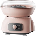 Cotton Candy Maker, Pink Cotton Candy Machine for Weddings, Birthday Parties, Christmas and Halloween, Easy to Clean, Home Use