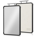 Dishwasher Safe 316 Stainless Steel Cutting Board for kitchen, Double-Sided Pure 316/Wheat Straw PP, Scratch-Resistant Chopping Board with Juice Groove&Grinding Area, Easy to Clean Large Size 16"*11"