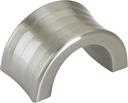 Amerock | Cabinet Finger Pull | Satin Nickel | 1-1/4 inch (32 mm) Center to Center | Concentric | 1 Pack | Drawer Pull | Drawer Handle | Cabinet Hardware