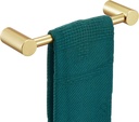 KOKOSIRI Towel Ring for Bathroom Hardware Accessories 9-Inch Hand Towel Holder Contemporary Wall Mounting Brushed Gold Stainless Steel, B4007BG-L9
