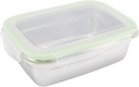 JTLB 304 Stainless Steel Lunch Box Leakproof Food Storage Containers Bento Box (850ml)
