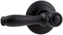Kwikset 788ADL-514 Ashfield Lever Half Dummy Iron Black Finish
