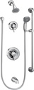 Moen T8343EP15 Commercial M-Dura Posi-Temp Tub/Shower Trim, Valve Required 1.5-gpm, Chrome